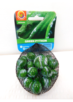 Green Python Marbles